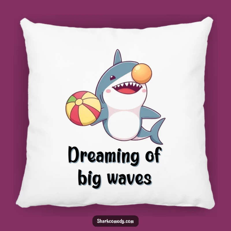Funny Shark Tiny Arms Beach Ball Balance Pillow A Comfy Gift
