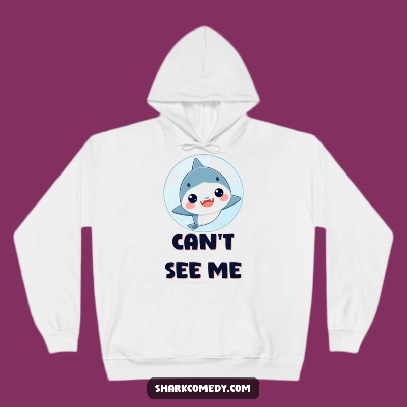 Cozy Funny Kawaii Shark Hoodie - Warm & Cute Bubble Design Gift