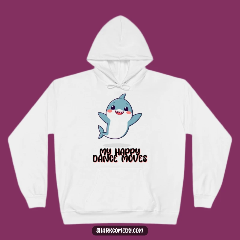 Funny Kawaii Shark Dance Hoodie: Cozy Up with Silly Moves