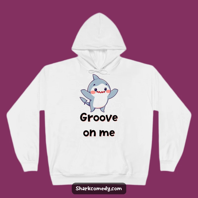 Funny Shark Dance Hoodie - Cozy & Hilarious Waving Arms Shark Gift Apparel