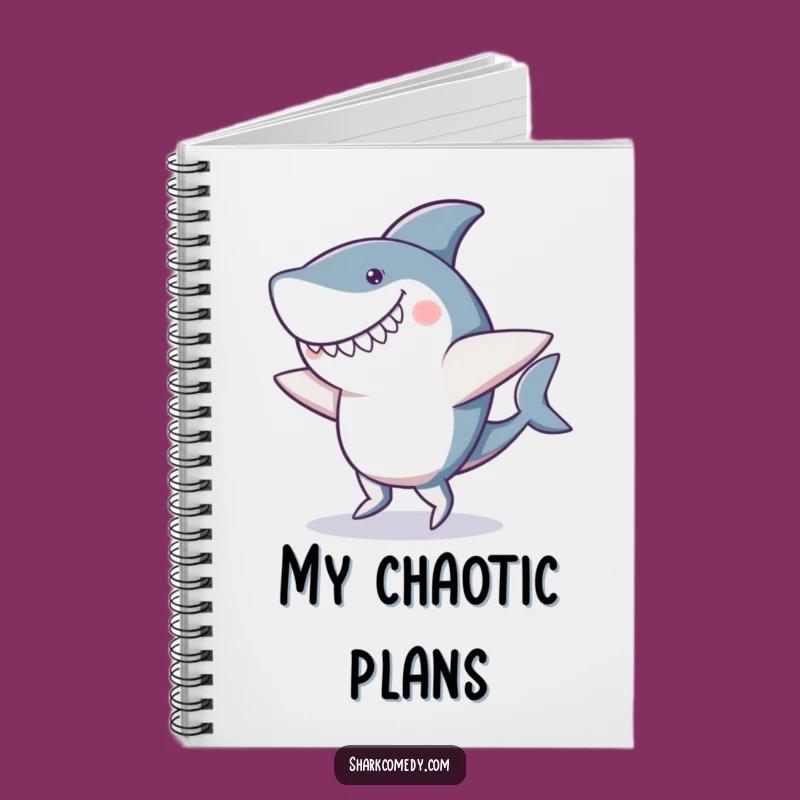 Funny Shark Dance Notebook: Jot Down Ideas with Wobbly Flair