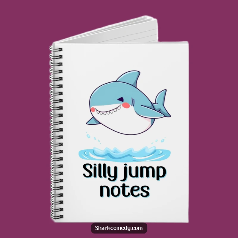 Funny Small Shark Notebook: Silly Grin Notes, Ocean Ideas, Perfect Gift