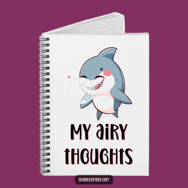 Funny Winking Shark Notebook: Jot Down Ideas with Whimsy