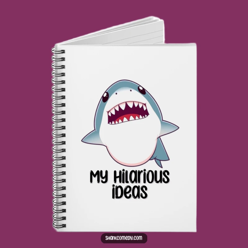 Funny Shark Joke Mouth Tiny Teeth Notebook A Journal of Jokes