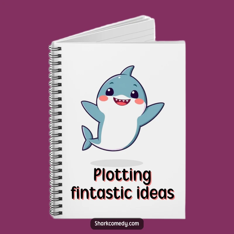 Funny Kawaii Shark Dance Notebook: Jot Down Funny Ideas