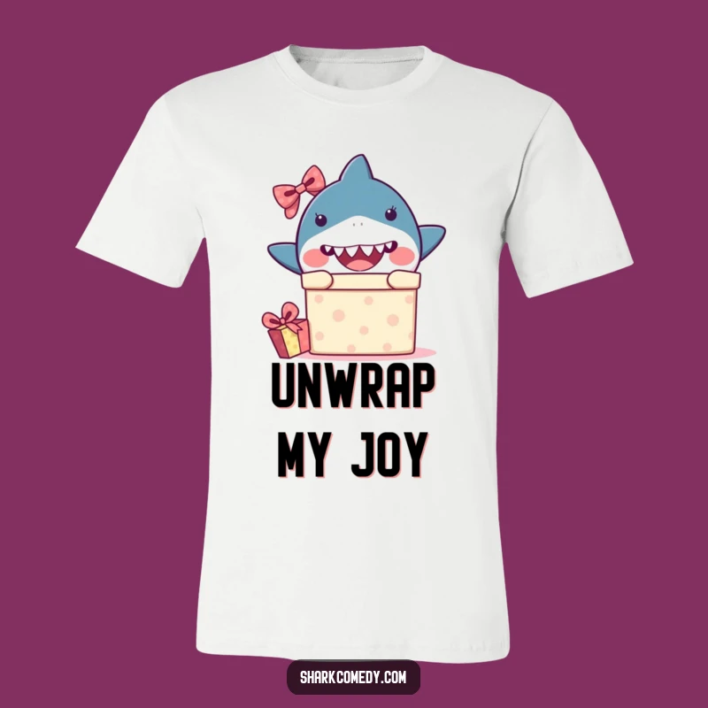Funny Surprise Shark T-Shirt - Peek-a-Boo Style, A Hilarious Gift for All!